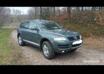 Touareg mocny 4,2 V8+GAZ 4X4 310KM ładny  Zamiana