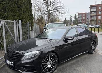 Mercedes S350D long pakiet AMG, full wersja 4 osobowa