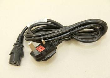 Kabel przewód zasilający -UK- komputer, monitor itp - 1,7m