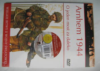 Osprey: Arnhem 1944, książka + DVD/Nowe!