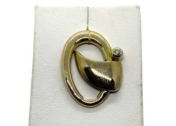 Złota Zawieszka Próby 333 2,01g Diament Certyfikat