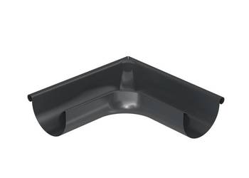 Bryza stal Narożnik zewnętrzny 125 mm antracytowy ral 7016