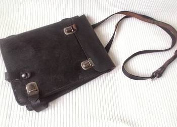 Stara skórzana Raportówka MO WP czasy PRL-u 1966 Stara skórzana Raportówka MO WP czasy PRL-u 1966