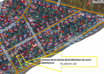 Działka budowlana 773 m² – Warszawa Włochy, ul. Świerszcza 38 – bezpośredn…