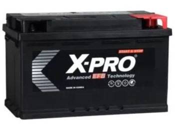 Akumulator X-PRO EFB 70Ah 650A EN Prawy Plus