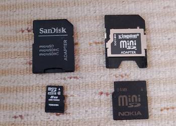 Karty pamięci adaptery