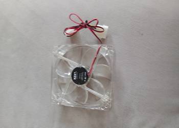 wentylator wiatrak chłodzenie NZXT komputera PC 12x12 cm BLUE