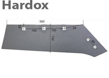 Lemiesz 14 cali HARDOX 601301/P części do pługa VOGEL NOOT