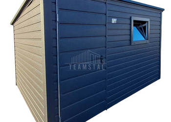 Schowek - domek ogrodowy 3,5x2,5m  Drzwi okno dach spad TS1052