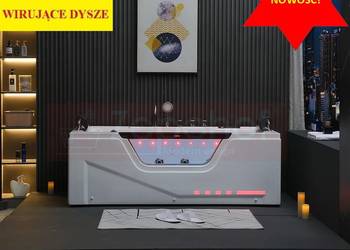 Wanna z hydromasażem BC-638B prostokątna 180cmx80cmx73cm