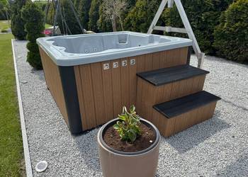 Wanna SPA - 6 osobowa - 210x210x100 - transport - raty 0% - 37 dysz