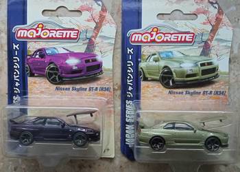Majorette Matchbox hot Wheels Chase ' Nissan Skyline GT-R Lamborghini VW 1