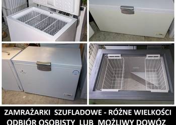 Zamrażarki - SKRZYNIOWE - różne wielkości / pojemności / gwarancja / DOWÓZ