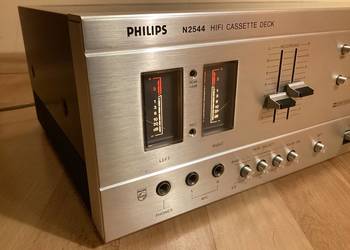 Magnetofon Deck Odtwarzacz PHILIPS N2544 /// Do Naprawy