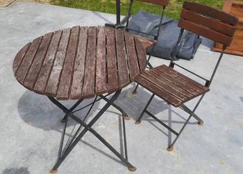 Zestaw stolik i krzeseła