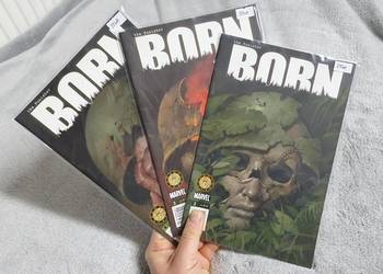 The Punisher - Born - 3 komiksy wydawnictwo Mandragora