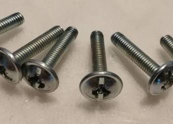 Śruba, M4x22, 22,2mm, 3,8mm, 10,4mm (6szt.) (Akc. meblowe)