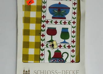 Vintage Serwetki/Podkładki Schloss-Decke – Design PRL / Retro