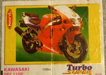 Kawasaki GPZ 1100 obrazek z gumy Turbo Super 528