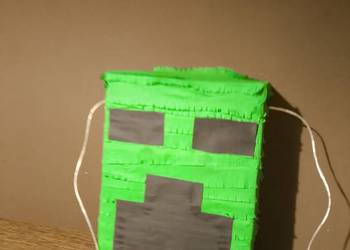 Piniata urodziny creeper mocna