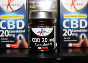 Lucovitaal Olej konopny CBD 20mg 30 kapsułek