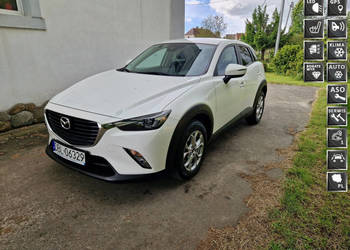 Mazda CX-3 2.0i 120KM 49tys.km. Bezwypadkowy Serwis ASO PDC Jak Nowy Gwara…