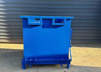 Kontener z otwieranym dnem samowyładowczy 1m3 na piasek CE