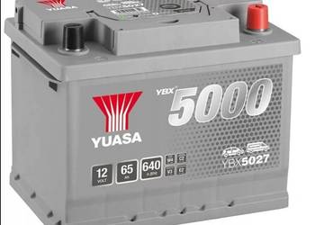 Akumulator Yuasa Silver 12V 65Ah 640A Darmowa dostawa