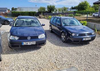 Lampy przód Golf 4 - czarne środki