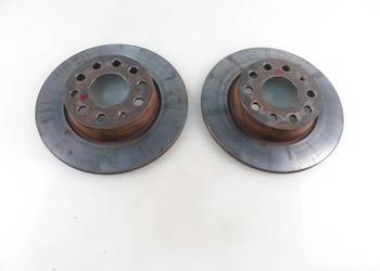 TARCZE HAMULCOWE TYŁ VW TOURAN II 2.0 TDI 