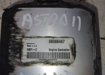 OPEL ASTRA II G komputer sterownik silnika 09366457