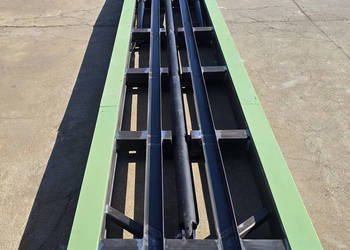 RAMA hydrauliczna zjeżdżana stalowa z siłownikami 630x86cm Najazd Laweta