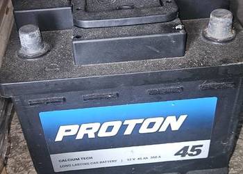 Akumulator PROTON 45Ah 350A prawy +