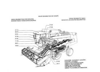 Laverda L411 L413 L416 AL519 L523 L525 L627 katalog cześci zamiennych PL