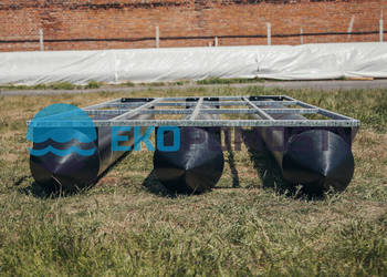 OD RĘKI - Pomost pływający, platforma pływająca, ponton 4x2m - 8mkw
