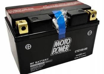 Akumulator motocyklowy 12V 8.6Ah 190A MotoPower CTZ10S-BS