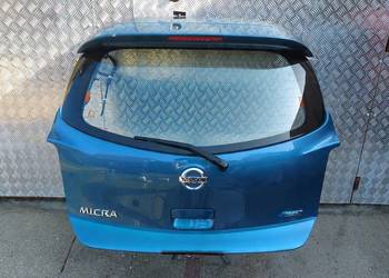TYLNA KLAPA NISSAN MICRA K13 LIFT KOMPLETNA LAK: RBKG TYLNA KLAPA NISSAN MICRA K13 LIFT KOMPLETNA LAK: RBKG