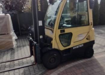 Wózek widłowy Hyster H1.6 FT 2008 r. duplex,pozycjoner + przesów,kabina,