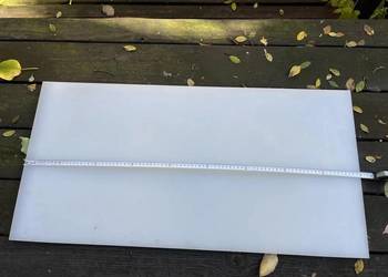 Płyta poliamid PA6 ertalon tarnamid biały 900mm 450mm 15mm poliamidowa