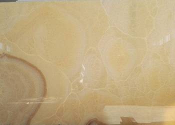 Onyx HONEY polerowany JASNY | DUŻA PŁYTA 160x280