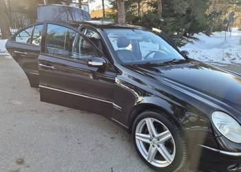 MERCEDES E350 CGI 4MATIC W211 SUPER STAN!  NISKI PRZEBIEG !
