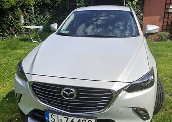 Mazda cx3 150 km 4x4 biała perła