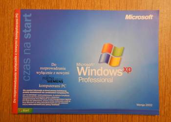 Czas na start - Microsoft Windows XP Professional