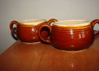 bulionówka/flaczarka porcelitowa PRL