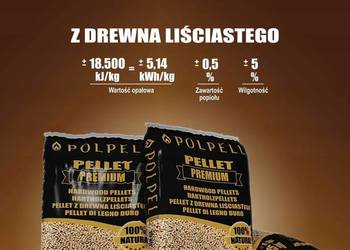 Pellet bukowo dębowy 6mm - Łódź dostawa gratis