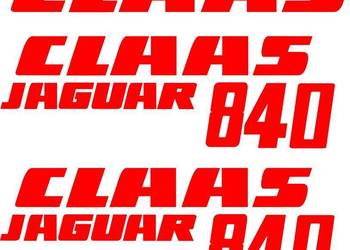 naklejki claas jaguar 840