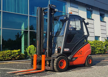 Wózek widłowy Linde H30T-02 duplex 4,35 m LPG 3 t |2020|podwyższona kabina
