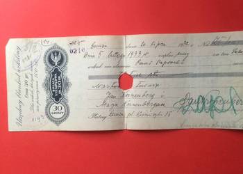 ( 1536 ) Weksel Wystawiony W Łomży 33