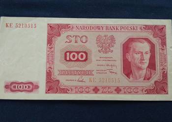 REZERWACJA Banknot 100 złotych Seria KE