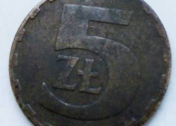 POLSKA-5 ZŁ-1980 r-M-STAN NA ZDJĘCIU